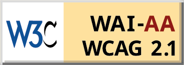 Level Double-A conformance,
            W3C WAI Web Content Accessibility Guidelines 2.1